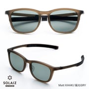SLD-003OUTDOOR MATTKHAKI [SOLAIZ OUTDOOR ウェリントンモデル SLD-003 Matt KHAKI/偏光GRY]