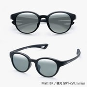 EIGHT HAKU MATTBK-GRY+SV.MIRROR [SOLAIZ EIGHT HAKU ボストンモデル Matt BK/偏光GRY+SV.mirror]