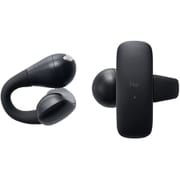 完全ワイヤレスイヤホン ear-hug オープンイヤー型(イヤーカフ型) Bluetooth対応 ブラック HP-H10BTK