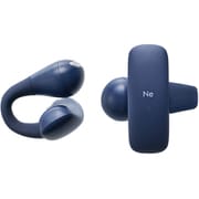 完全ワイヤレスイヤホン ear-hug オープンイヤー型(イヤーカフ型) Bluetooth対応 ブルー HP-H10BTB