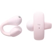完全ワイヤレスイヤホン ear-hug オープンイヤー型(イヤーカフ型) Bluetooth対応 ピンク HP-H10BTP