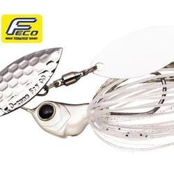 （エコ） Dゾーンフライ TG 1/4oz SW #04 スーパーホワイト（F/R：表シルバー・裏ホワイト）