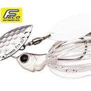 (エコ)Dゾーンフライ TG 1/4oz DW #04 スーパーホワイト(F/R:表シルバー・裏ホワイト)
