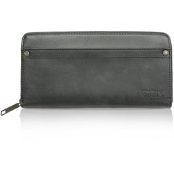 EDWIN 0510631 エンボスロゴ R-ZIP 長財布 BLACK 22269245