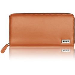 EDWIN 0510741 BDレザー R-ZIP 長財布 BROWN 22269251