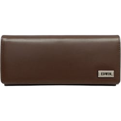 EDWIN 0510742 BDレザー 長財布 D.BROWN 22269252