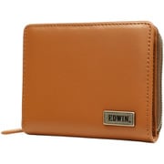 EDWIN 0510743 BDレザー R-ZIP 二つ折財布 BROWN 22269253
