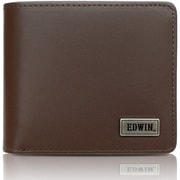 EDWIN 0510745 BDレザー 二つ折財布 D.BROWN 22269255