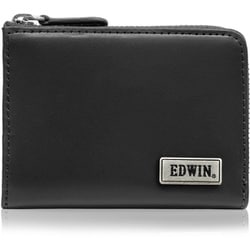 EDWIN 0510746 BDレザー L-ZIP 小銭入 BLACK 22269256