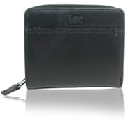 Lee 0520693 クロスワックス R-ZIP 二ツ折財布 BLACK 21969017