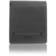 Lee 0520695 クロスワックス 二ツ折財布 BLACK 21969019