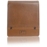 Lee 0520695 クロスワックス 二ツ折財布 BROWN 21969019