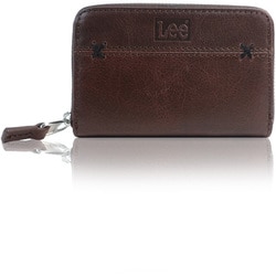 Lee 0520696 クロスワックス R-ZIP 小銭入 D.BROWN 21969020