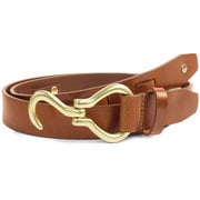 21969022 [Lee 0120604 30mm レザーフックベルト BROWN]