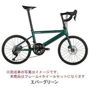 ステインサイクルズ Peg ペグロードバイク フレーム+ホイールセット カラー:エバーグリーン 9600-PEGR240103