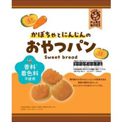 PURE BITES（ピュアバイツ） かぼちゃとにんじんのおやつパン 70g