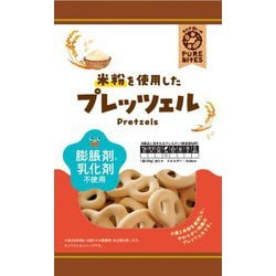 PURE BITES（ピュアバイツ） 小麦粉と米粉を使用したプレッツェル 80g