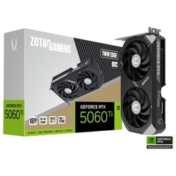 GAMING GeForce RTX 5060 Ti 16GB Twin Edge OC グラフィックボード RTX5060Ti16GBTWOC/ZT-B50620H-10M