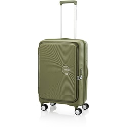 スーツケース CURIO（キュリオ） スピナー75 75cm 拡張タイプ 旅行日数目安：1週間以上 98L/拡張時114L TSAロック搭載 カーキ AO8*34057 75cm KHAKI