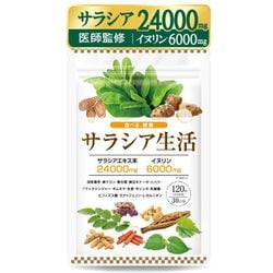 サラシア生活 サラシア 24000mg イヌリン 6000mg 120粒 30日分