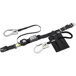 胴ベルト型ロック付き巻取式 ダブル ワンタッチバックル仕様 REELOCK S2NEO + EXJ補助ロープ ネイビー OT-SLN505-WEB-NB