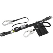 胴ベルト型ロック付き巻取式 ダブル ワンタッチバックル仕様 REELOCK S2NEO + EXJ補助ロープ ネイビー OT-SLN505-WEB-NB