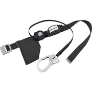 胴ベルト型ロック付き巻取式 シングル REELOCK S2NEO 130kg仕様 ブラック SLN505-130-BL