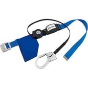 胴ベルト型ロック付き巻取式 シングル REELOCK S2NEO 130kg仕様 スカイブルー SLN505-130-SB