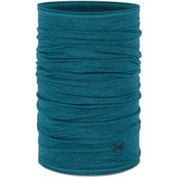 MERINO LIGHTWEIGHT WOOL フェイスマスク ネックゲイター SOLID TEAL 549952