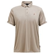 プレイヤー ポロ メンズ シャツ AVID BEIGE/WHITE Mサイズ G79490230
