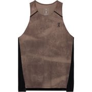 パフォーマンスタンクAOP レディース ランニングウェア シャツ シンダー/ブラック Mサイズ 1WF10432986