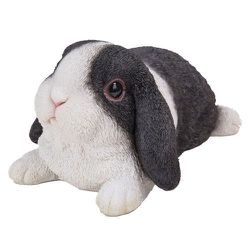 H16307-2 [リラックス アメリカンファジーロップ 黒白]