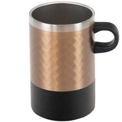 フォルテック 取っ手付 缶ホルダー 350ml コッパー 冷たさキープ 真空断熱 （保温・保冷対応） RH-1768