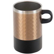 フォルテック 取っ手付 缶ホルダー 350ml コッパー 冷たさキープ 真空断熱 (保温・保冷対応) RH-1768