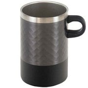 フォルテック 取っ手付 缶ホルダー 350ml グレー 冷たさキープ 真空断熱 (保温・保冷対応) RH-1769