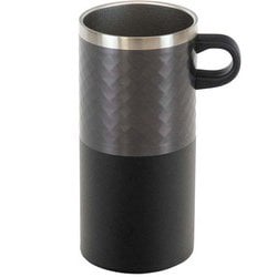 フォルテック 取っ手付缶ホルダー 500ml グレー 冷たさキープ 真空断熱 （保温・保冷対応） RH-1771