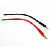 BN-1220RB [片端バナナプラグ付ケーブル 赤黒セット AWG12 200mm]