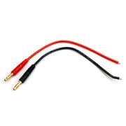 BN-1420RB [片端バナナプラグ付ケーブル 赤黒セット AWG14 200mm]