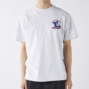 MENS 大人気 『California Bear』デザイン 半袖Tシャツ グレー LLサイズ 515501