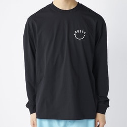 MENS ストレッチ軽量ロングTシャツ ブラック Mサイズ 914472