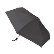 5段遮光コンパクト折りたたみ傘 親骨/約長さ49cm 折りたたみ時/約長さ16cm ブラック TU-0003-009