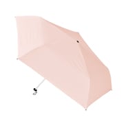 超軽量スリム遮光折りたたみ傘 親骨/約長さ50cm 折りたたみ時/約長さ21cm ライトピンク TU-0004-030