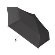 超軽量スリム遮光折りたたみ傘 親骨/約長さ50cm 折りたたみ時/約長さ21cm ブラック TU-0004-009