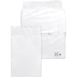 ペーパーナプキン 6ツ折 波型 展開時/約縦25cm×横25cm 折り畳み時/約縦14cm×横8.3cm 1000枚 白 DR-436