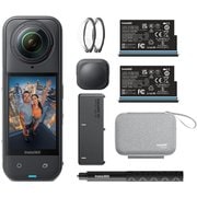 Insta360 X5 エッセンシャルバンドル(Insta360 X5+標準レンズガード+114cm見えない自撮り棒+レンズキャップ+予備バッテリー+万能急速充電ケース+収納ケース) CINSAAHA-X504