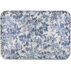 CN トレー M 角 すべり止め加工 33×23cm レスト ブルー 136202
