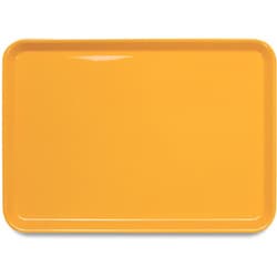 ピノ NS トレー 角 すべり止め加工 電子レンジ対応 33×23.5cm イエロー 142241