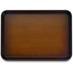 ピノ NS トレー 角 すべり止め加工 電子レンジ対応 33×23.5cm 木目 149264