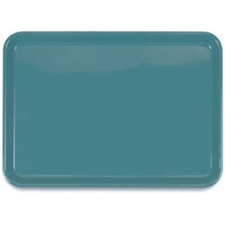 ピノ NS トレー 角 すべり止め加工 電子レンジ対応 33×23.5cm ターコイズブルー 152042
