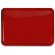 ピノ NS トレー 角 すべり止め加工 電子レンジ対応 33×23.5cm レッド 152059